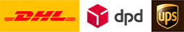 DHL, DPD und UPS